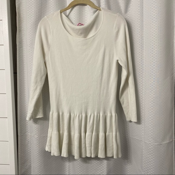 Lilly Pulitzer Sweaters - Lilly Pulitzer peplum sweater top